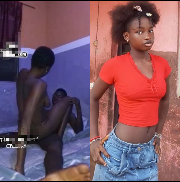 Teen girl gets fuck by neighbor during movie hour