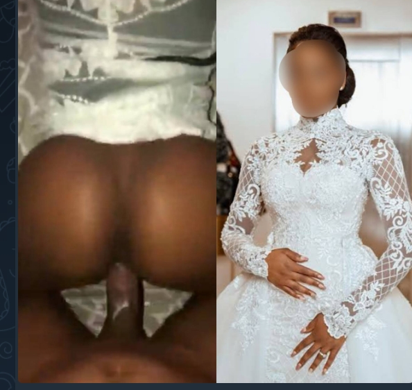 man fuck ex girlfriend on her wedding gown