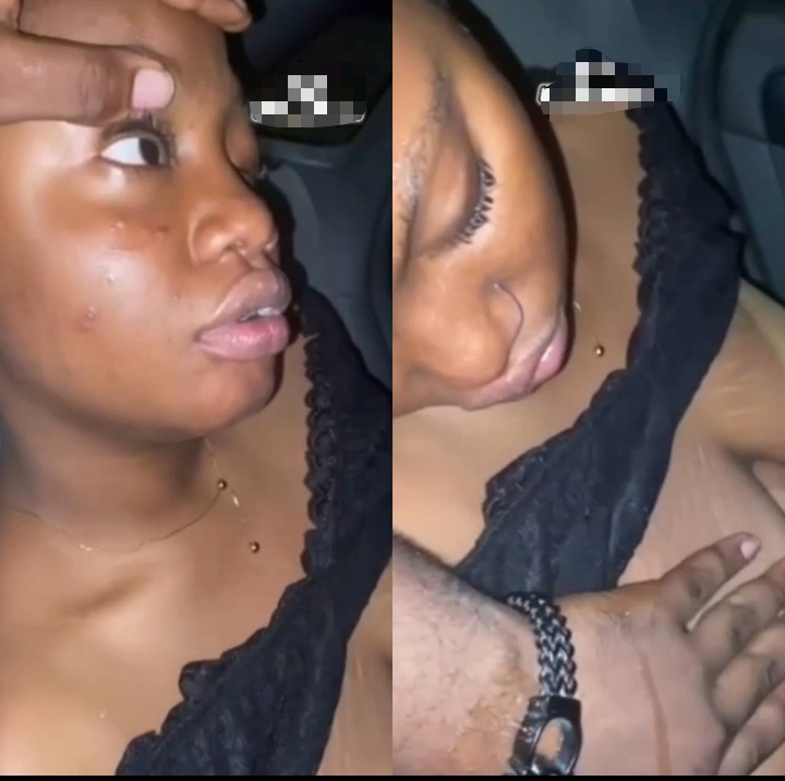 Abuja bolt driver cum on drunk girls face